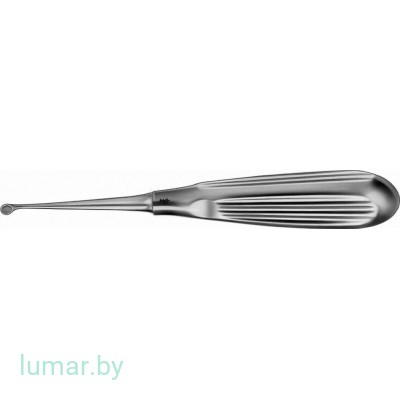 Кюретка BRUNS костная, №0, 5 мм, 165 мм, артикул - FK613R