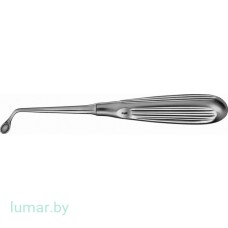 Кюретка UFFENORDE костная, остроконечная, изогнутая влево, 170 мм