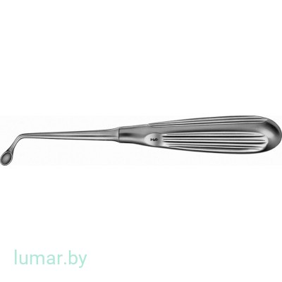 Кюретка UFFENORDE костная, остроконечная, изогнутая влево, 170 мм, артикул - FK660R