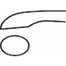 Кюретка костная, остроконечная, №000, прямая, 3.6 мм, 250 мм, артикул - FK702R
