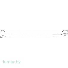 Кюретка BARTH костная, двухсторонняя, 180 мм