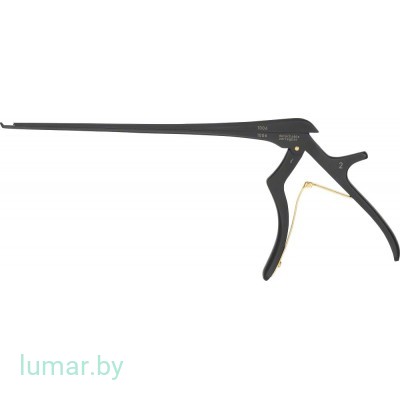 Выкусыватель KERRISON с черным антибликовым покрытием, разборный, ширина 2 мм, 230 мм, артикул - FK919B