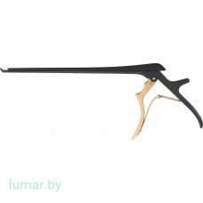Выкусыватель KERRISON с черным антибликовым покрытием, 130° кверху, 230х3 мм, с тонким концом Выкусыватель KERRISON с черным антибликовым покрытием, 130° кверху, 230х3 мм, с тонким концом