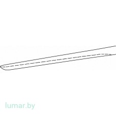 Долото WALTER желобоватое, для реберных трансплантатов, 10/205 мм