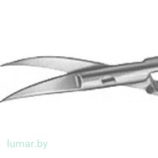 Микроножницы MUELLER изогнутые, остроконечные, 120 мм