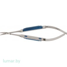 Микроножницы MUELLER изогнутые, тупоконечные, 120 мм