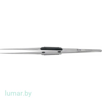 Микропинцет MUELLER 1х2 зуба, 160 мм, артикул - FM034R