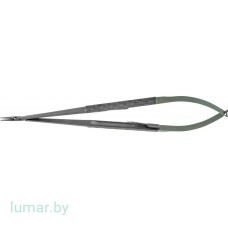 Микроиглодержатель DIADUST титановый, с алмазным напылением, с круглыми ручками, 210 мм Микроиглодержатель DIADUST титановый, с алмазным напылением, с круглыми ручками, 210 мм