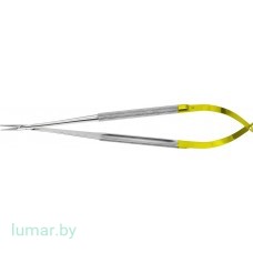 Микроиглодержатель DIADUST с алмазным напылением, с круглыми ручками, без замка, 210 мм