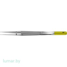 Микропинцет DIADUST с алмазным напылением, с кольцеобразными концами диам. 1 мм, прямой, 150 мм