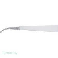 Микропинцет DIADUST с алмазным напылением, с кольцеобразными концами диам. 1 мм, изогнутый, 150 мм