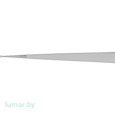 Микропинцет DIADUST с алмазным напылением, с кольцеобразными концами диам. 1 мм, прямой, 210 мм