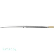 Микропинцет DIADUST с алмазным напылением, с кольцеобразными концами диам. 1 мм, прямой, 250 мм