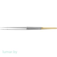 Микропинцет DIADUST с алмазным напылением, с кольцеобразными концами диам. 1 мм, прямой, 210 мм