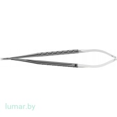 Микроножницы NOIR SUPREME с антибликовым покрытием, изогнутые, 165 мм