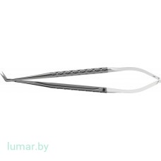 Микроножницы NOIR SUPREME с антибликовым покрытием, изогнутые под углом 60°, остроконечные, 165 мм