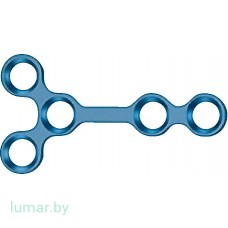 Пластина CRANIOPLATE 1.5, Y-образная, 5 отверстий, длина 17 мм