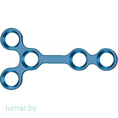 Пластина CRANIOPLATE 1.5, Y-образная, 5 отверстий, длина 17 мм, артикул - FM964T