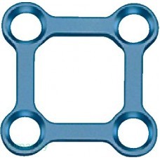 Пластина CRANIOPLATE 1.5, квадратная, 4 отверстия