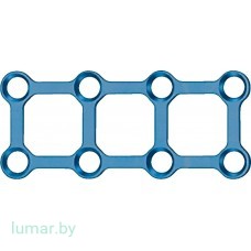 Пластина CRANIOPLATE 1.5, прямоугольная, 8 отверстий