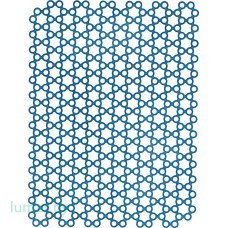 Пластина CRANIOPLATE 1.5, сетчатая,  68х91х0.3 мм, с малыми ячейками