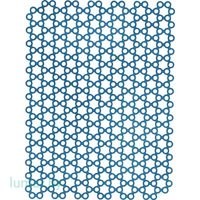 Пластина CRANIOPLATE 1.5, сетчатая,  68х91х0.3 мм, с малыми ячейками, артикул - FM976T