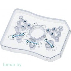 Пластины, шурупы CRANIOPLATE 1.5 в наборе (шурупы крестообраз. 4 мм, пластины с 2 отверстиями прямые, 16 мм) Пластины, шурупы CRANIOPLATE 1.5 в наборе (шурупы крестообраз. 4 мм, пластины с 2 отверстиями прямые, 16 мм)