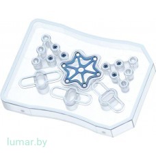 Пластины, шурупы CRANIOPLATE 1.5 в наборе (шурупы крестообраз. 4 мм, пластина для закрытия трепанац. отверстий, диам. 20 мм) Пластины, шурупы CRANIOPLATE 1.5 в наборе (шурупы крестообраз. 4 мм, пластина для закрытия трепанац. отверстий, диам. 20 мм)