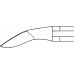 Кусачки костные, изогнутые, 170 мм, артикул - FO602R