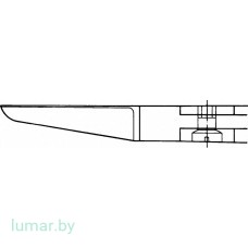 Кусачки костные, с зауженными браншами, 170 мм