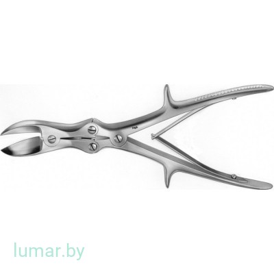 Кусачки LISTON костные, изогнутые, 280 мм, артикул - FO647R