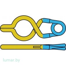 Аневризмоклипса YASARGIL титановая, временная, с фенестрацией диам. 5.0 мм, длина бранш 3/9.8 мм