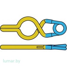 Аневризмоклипса YASARGIL титановая, временная, с фенестрацией диам. 5.0 мм, длина бранш 5/11.8 мм