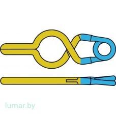 Аневризмоклипса YASARGIL титановая, временная, с фенестрацией диам. 5.0 мм, длина бранш 6/12.7 мм