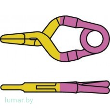 Аневризмоклипса YASARGIL титановая, временная, тип "мини", прямая, с узкими браншами, 3 мм