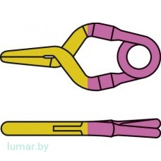 Аневризмоклипса YASARGIL титановая, временная, тип "мини", прямая, 3 мм