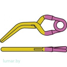 Аневризмоклипса YASARGIL титановая, временная, тип "мини", латерально изогнутая, 5 мм