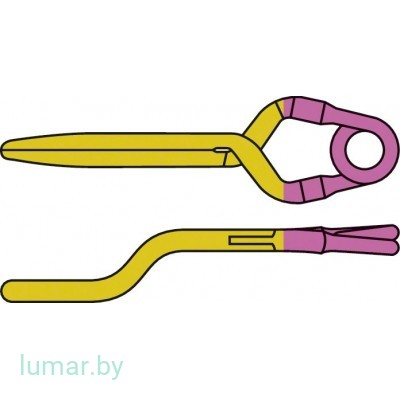 Аневризмоклипса YASARGIL титановая, временная, тип "мини", байонетная, 4 мм, артикул - FT227T