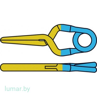 Аневризмоклипса YASARGIL титановая, временная, стандартная, прямая, 7 мм, артикул - FT240T