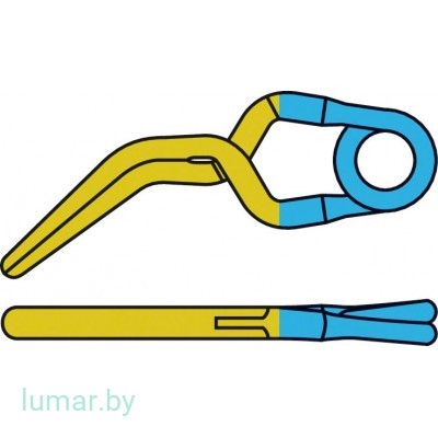 Аневризмоклипса YASARGIL титановая, временная, стандартная, латерально изогнутая, 7 мм, артикул - FT246T