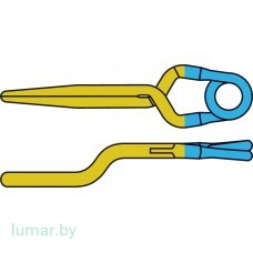 Аневризмоклипса YASARGIL титановая, временная, стандартная, байонетная, 7 мм