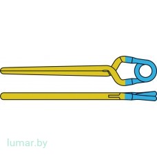 Аневризмоклипса YASARGIL титановая, временная, стандартная, прямая, 20.0 мм