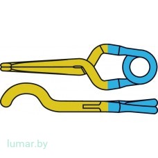 Аневризмоклипса YASARGIL титановая, временная, стандартная, ложкообразная, 9.3 мм