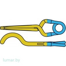 Аневризмоклипса YASARGIL титановая, временная, стандартная, ложкообразная, 11.3 мм