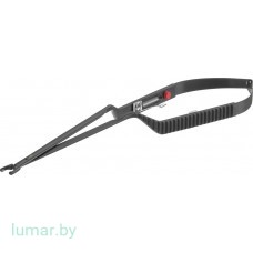 Щипцы YASARGIL NOIR для наложения титановых клипс типа "мини", регулируемые, тонкие, прямые, с черным покрытием, 90/220 мм