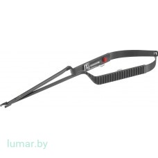 Щипцы YASARGIL NOIR для наложения титановых клипс типа "мини", тонкие, с черным покрытием, бранши изогнуты под углом 15° вверх, 90/220 мм