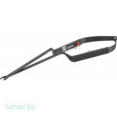 Щипцы YASARGIL NOIR для наложения титановых клипс типа "мини", тонкие, с черным покрытием, бранши изогнуты под углом 15° вниз, 90/220 мм