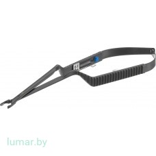 Щипцы YASARGIL NOIR для наложения стандартных титановых клипс, тонкие, прямые, с черным покрытием, 70/200 мм