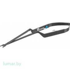 Щипцы YASARGIL NOIR для наложения стандартных титановых клипс, тонкие, прямые, с черным покрытием, 90/220 мм