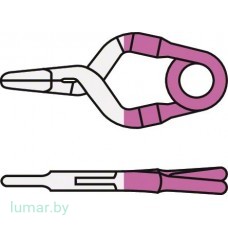 Аневризмоклипса YASARGIL титановая, постоянная, тип "мини", прямая, с узкими браншами, 3 мм